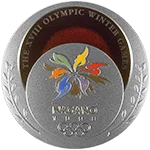 Серебряная медаль Нагано 1998