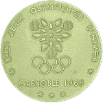 Золотая медаль Гренобль 1968