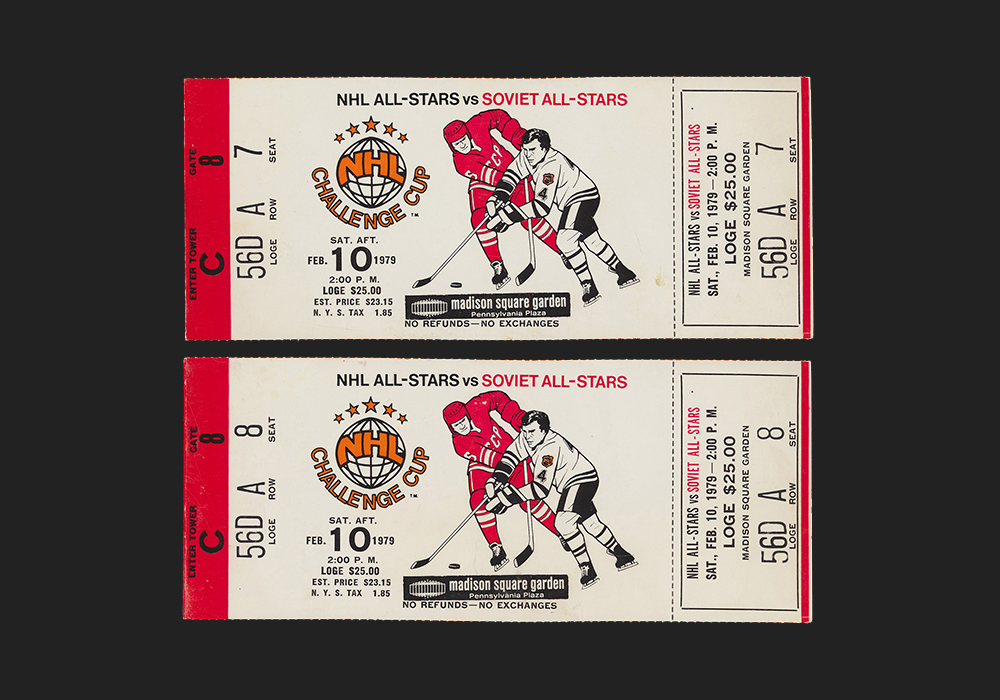 билеты на матч СССР - НХЛ