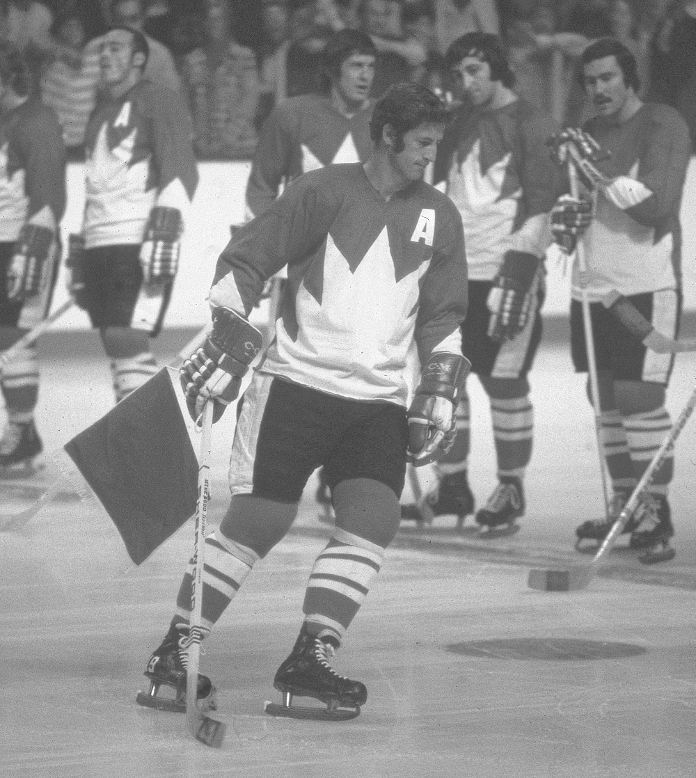 Канадцы перед матчем со сборной СССР