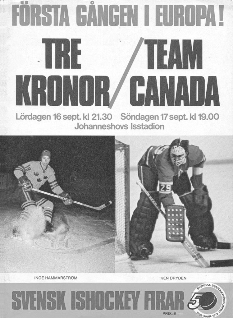 Программа на матч Швеция - Канада