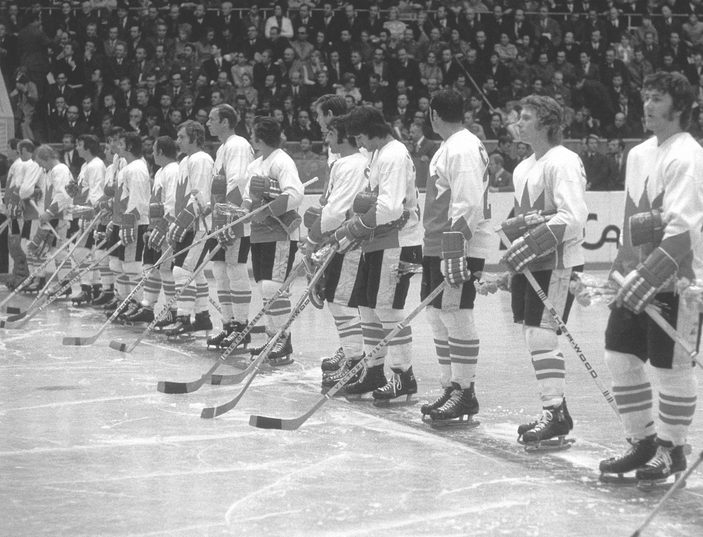 Канадцы перед первым матчем в Москве