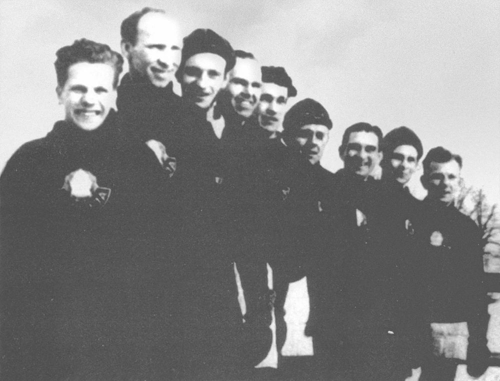 Команда Латвии 1946 год